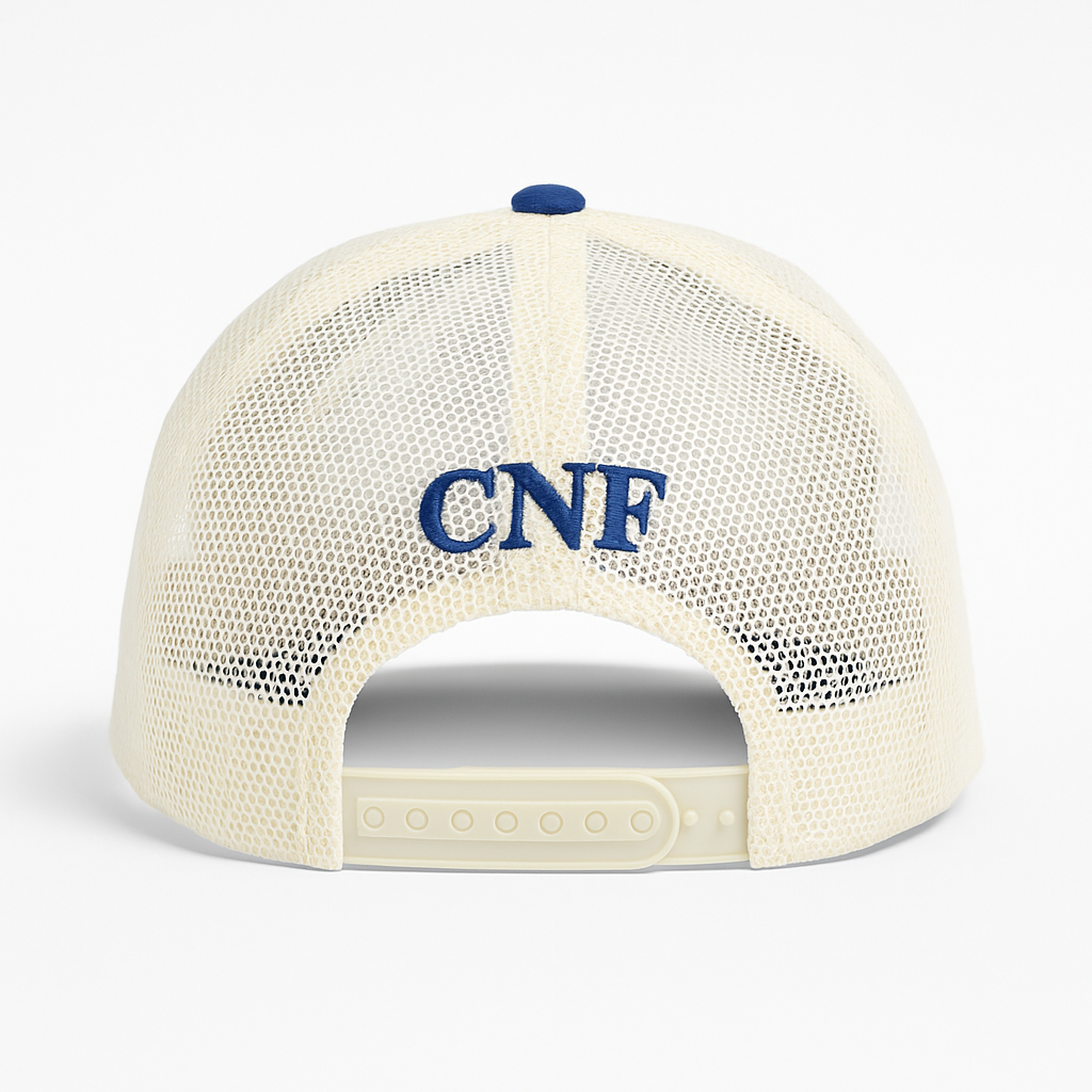 “Miracles, Signs & Wonders” Premium Snapback – Cream & Royal Blue