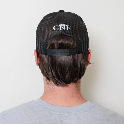 “Covered by the Blood” Premium Snapback – Black/Red